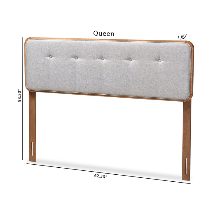 Palina Mid-Century Wood Headboard