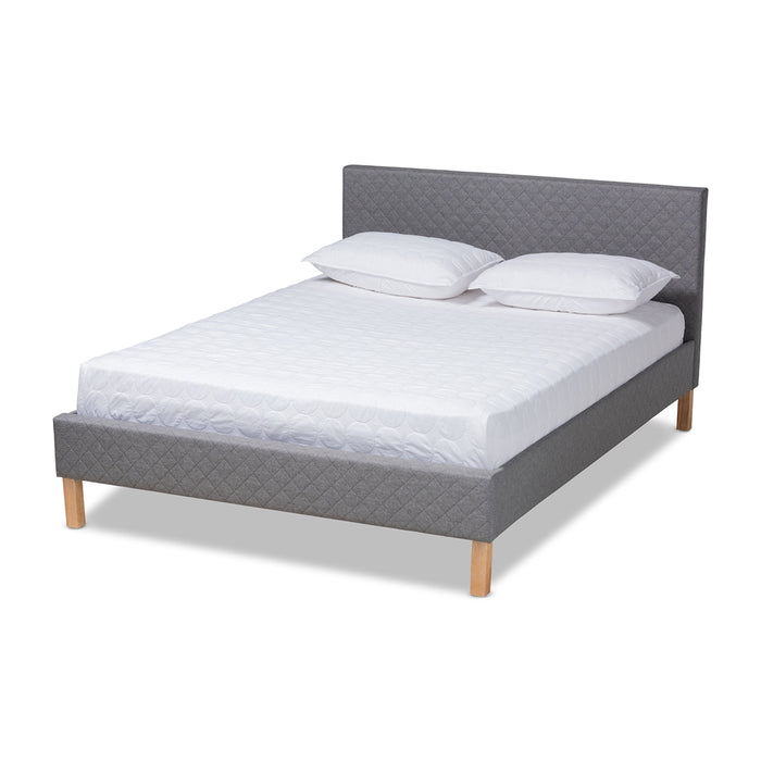Aneta Contemporary Platform Bed