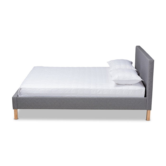 Aneta Contemporary Platform Bed