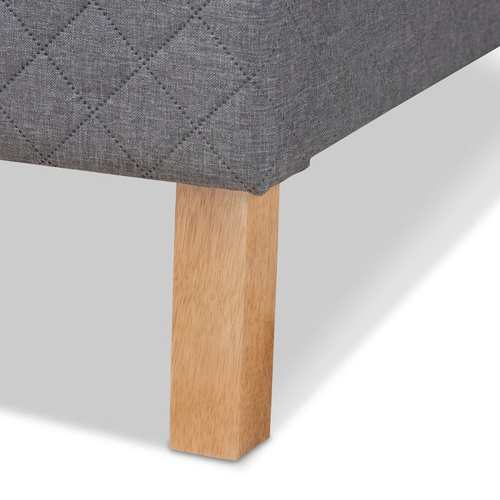 Aneta Contemporary Platform Bed