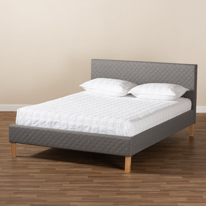 Aneta Contemporary Platform Bed