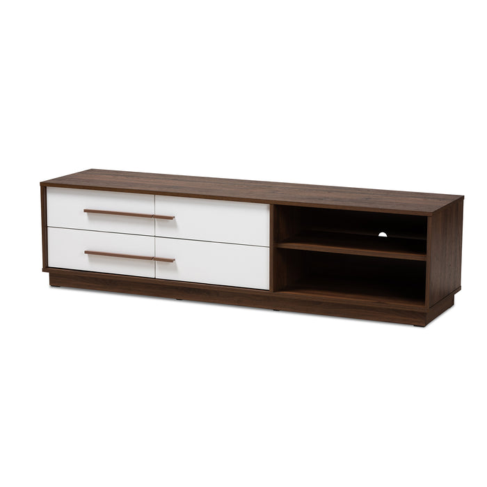 Mette Mid-Century Wood TV Stand
