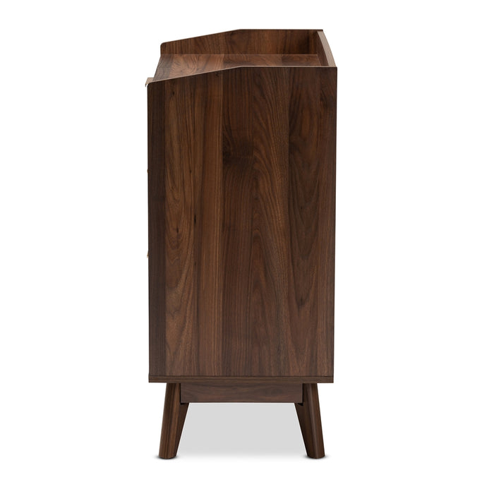 Lena Mid-Century (3-Drawer) Wood Chests