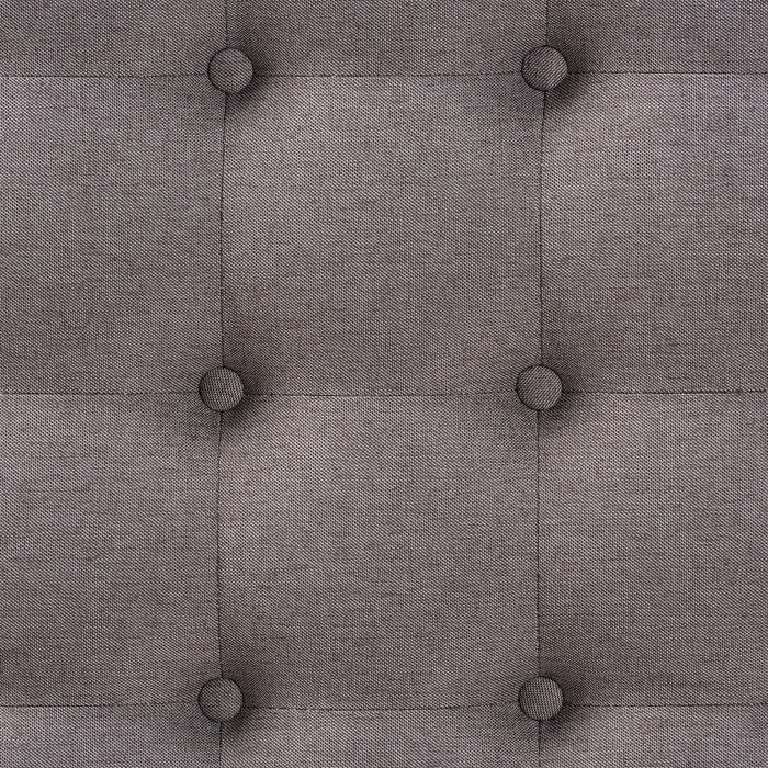 Alvere Modern Wood Ottoman