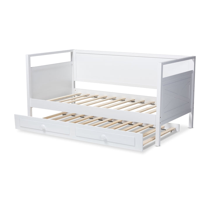 Cintia Traditional Wood Daybed