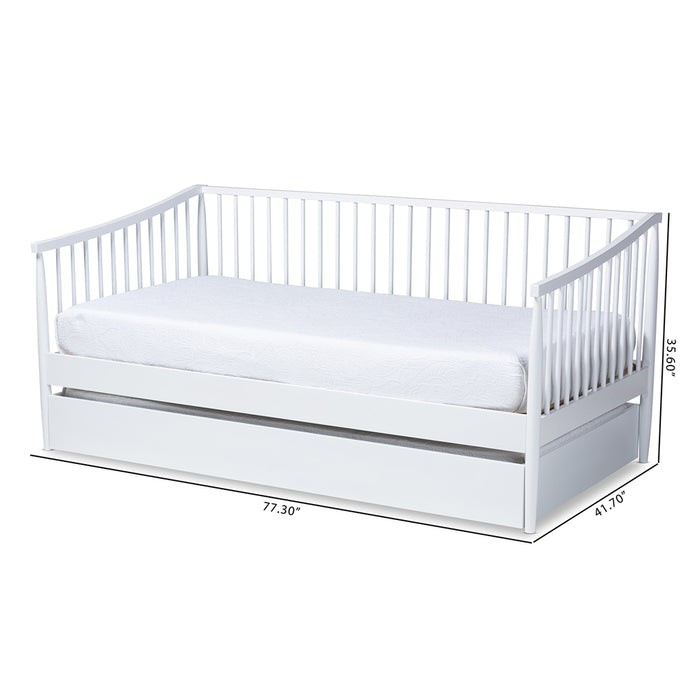 Renata Traditional Wood Daybed