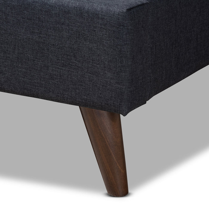 Maren Mid-Century Platform Bed