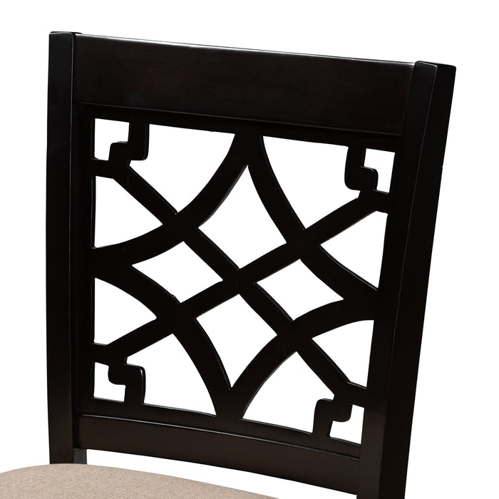 Nisa Modern (5-Piece) Wood Pub Set