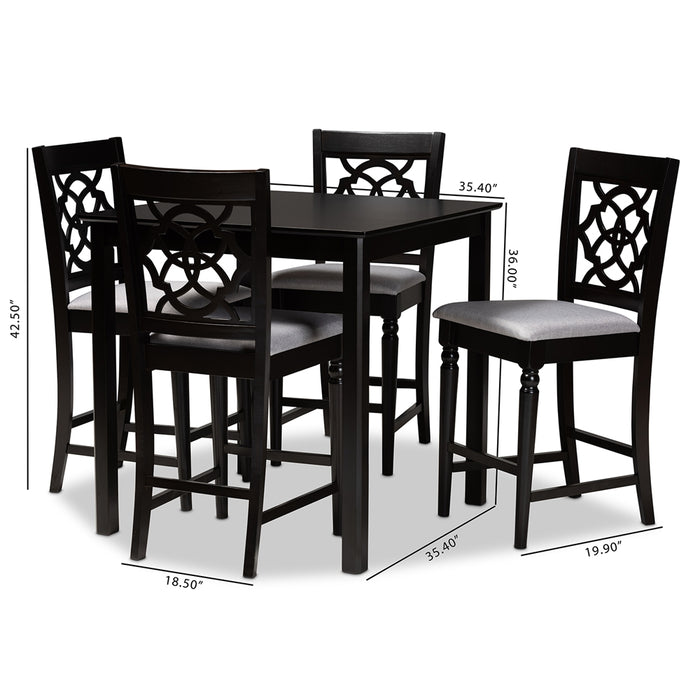Arden Modern (5-Piece) Wood Pub Set