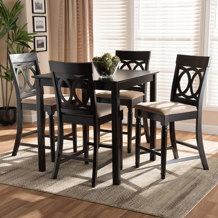 Verina Modern (5-Piece) Wood Pub Set