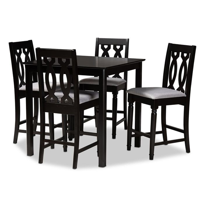 Darcie Modern (5-Piece) Wood Pub Set