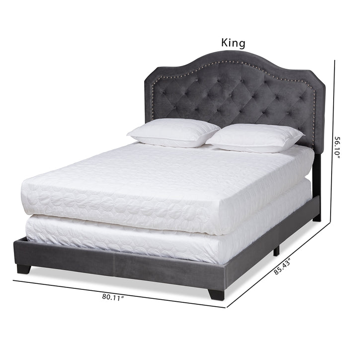 Samantha Modern Tufted Bed