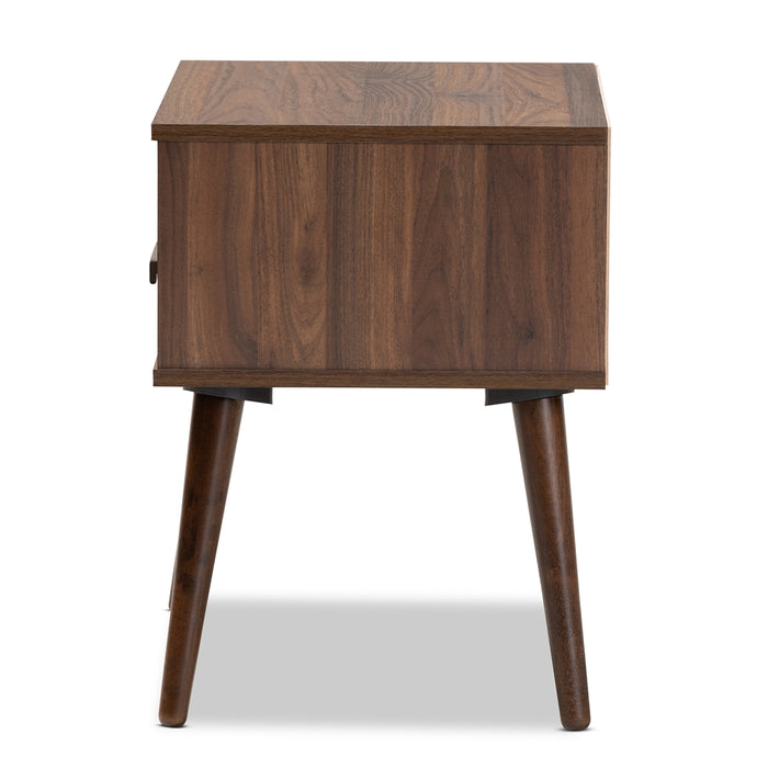 Quinn Modern Wood (1-Drawer) End Table
