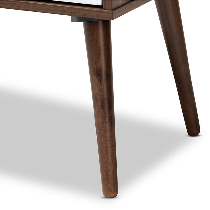 Quinn Modern Wood (1-Drawer) End Table