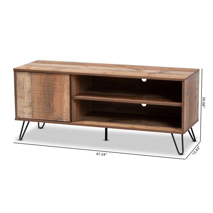 Iver Modern Wood TV Stand