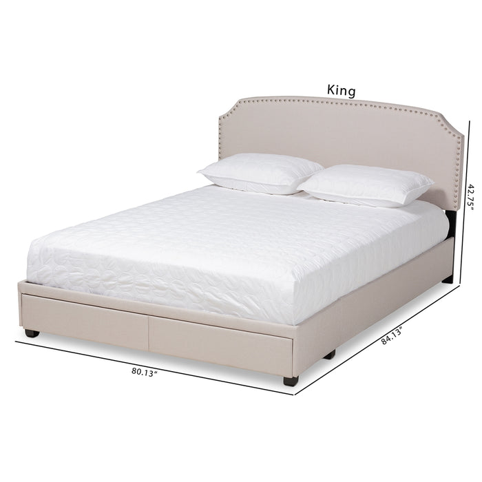 Larese Modern Platform Storage Bed