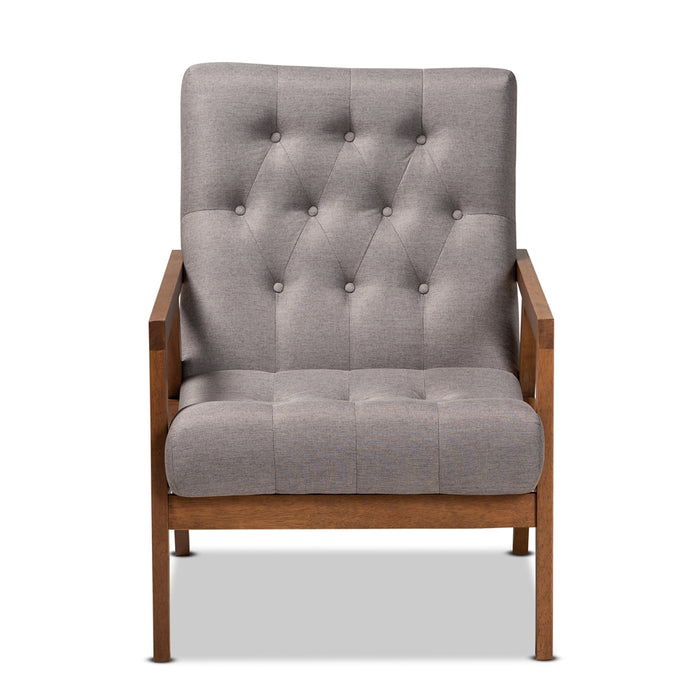 Naeva Mid-Century Wood Chair