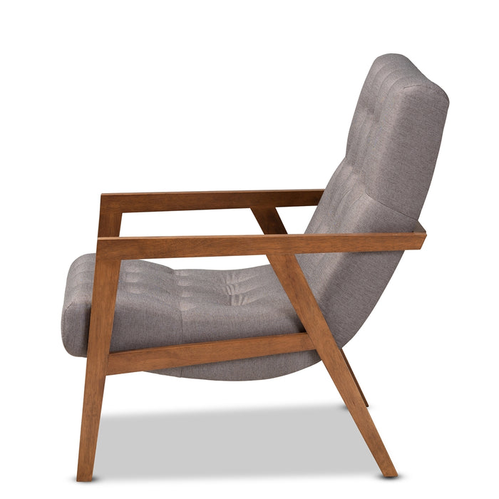 Naeva Mid-Century Wood Chair