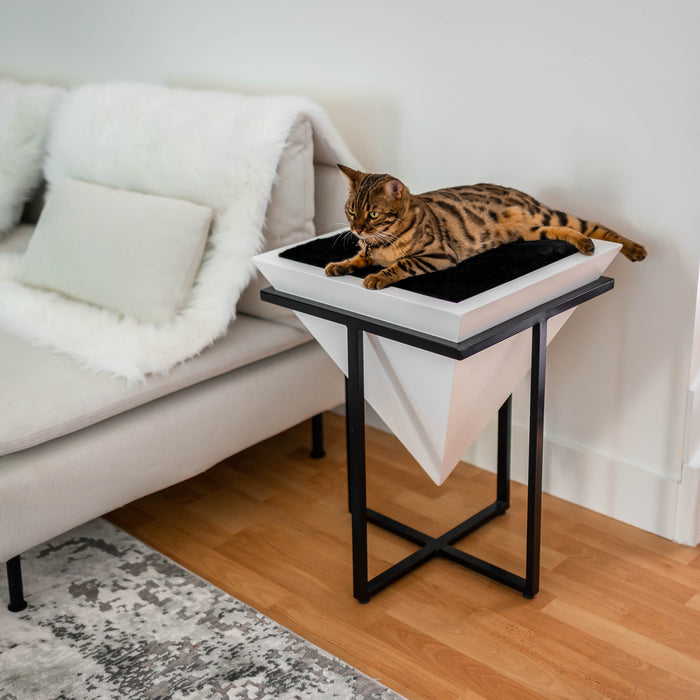 Pharaoh Elevated Cat Bed Pyramid Furniture