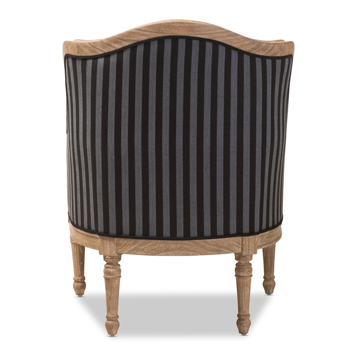Charlemagne Traditional Wood Accent Chair