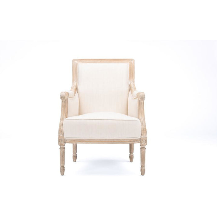 Chavanon Traditional Wood Accent Chair