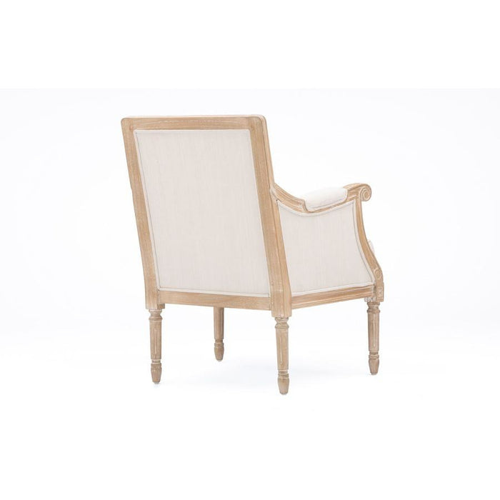 Chavanon Traditional Wood Accent Chair