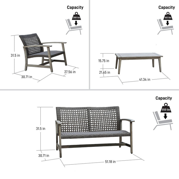 Monterosso (6 Piece) Sofa Seating Set