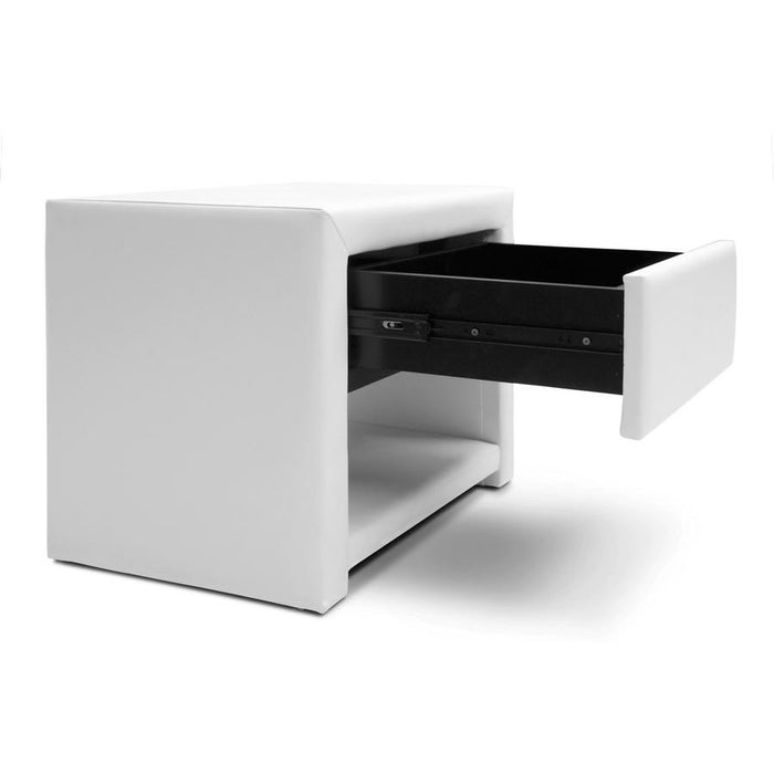 Massey Contemporary (1-Drawer) Wood Nightstand