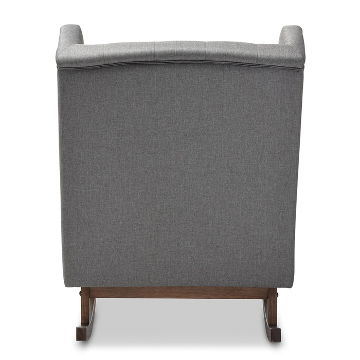 Iona Mid-Century  Tufted Rocking Chair