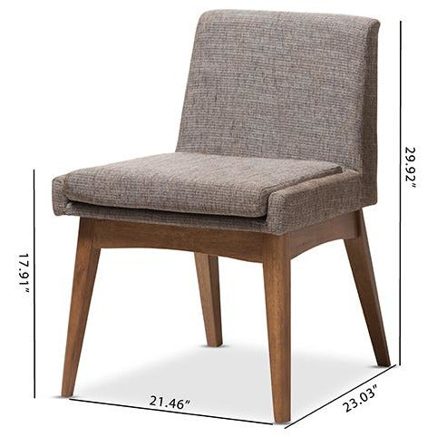 Nexus Mid-Century (Set of 2) Wood Dining Chair
