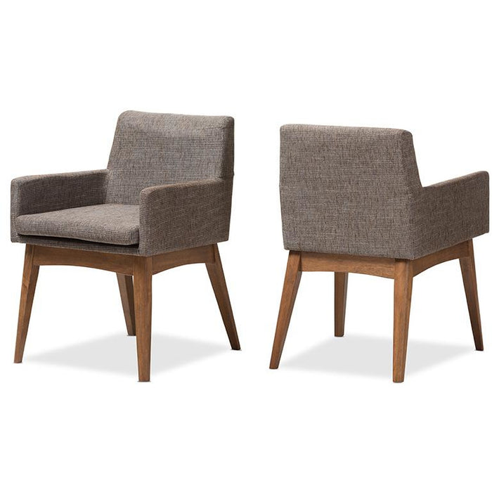 Nexus Mid-Century (Set of 2) Wood Dining Chair