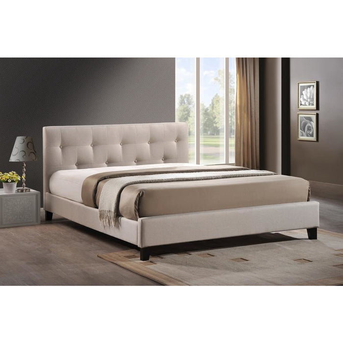 Annette Transitional Wood Bed