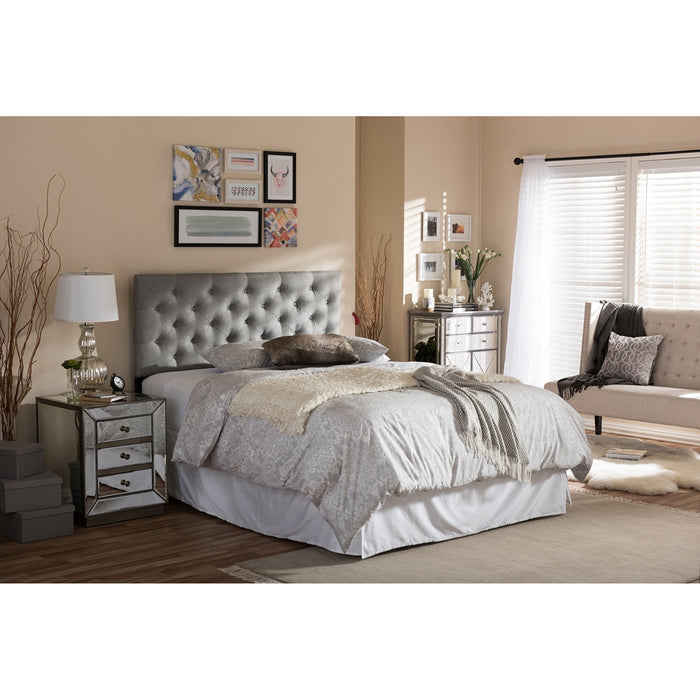 Viviana Contemporary Metal Headboard