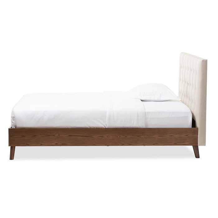 Alinia Modern Wood Platform Bed