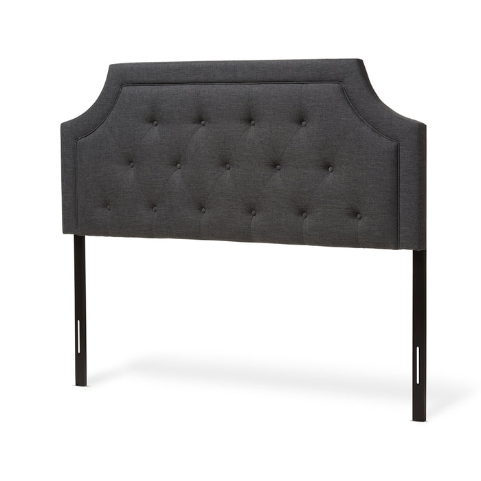 Mars Contemporary Wood & Metal Headboard