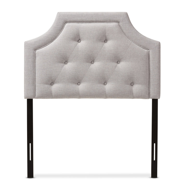 Mars Contemporary Wood & Metal Headboard