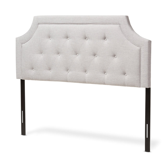 Mars Contemporary Wood & Metal Headboard