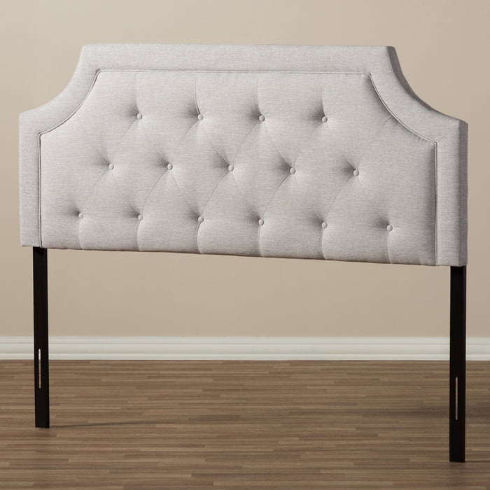 Mars Contemporary Wood & Metal Headboard