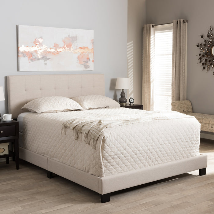 Brookfield Contemporary Tufted Bed