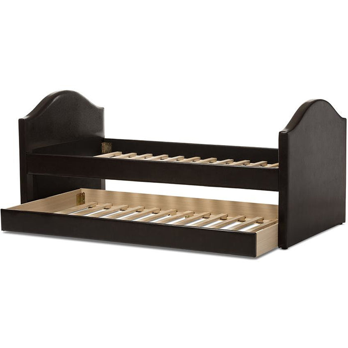Alessia Contemporary Leather Daybed