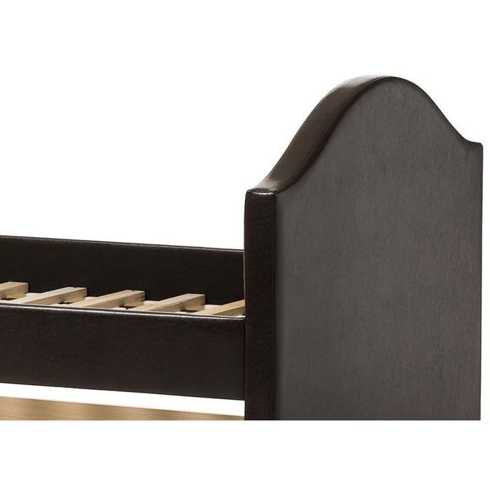 Alessia Contemporary Leather Daybed