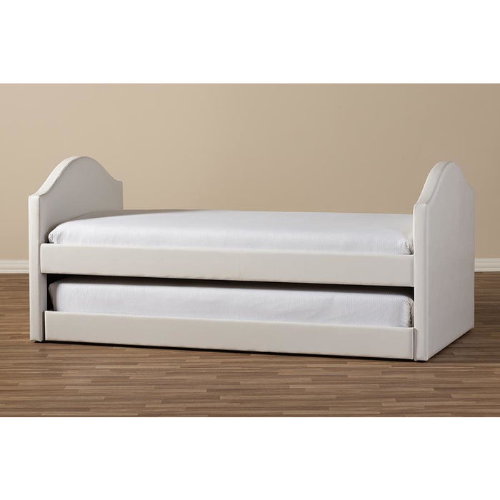 Alessia Contemporary Leather Daybed