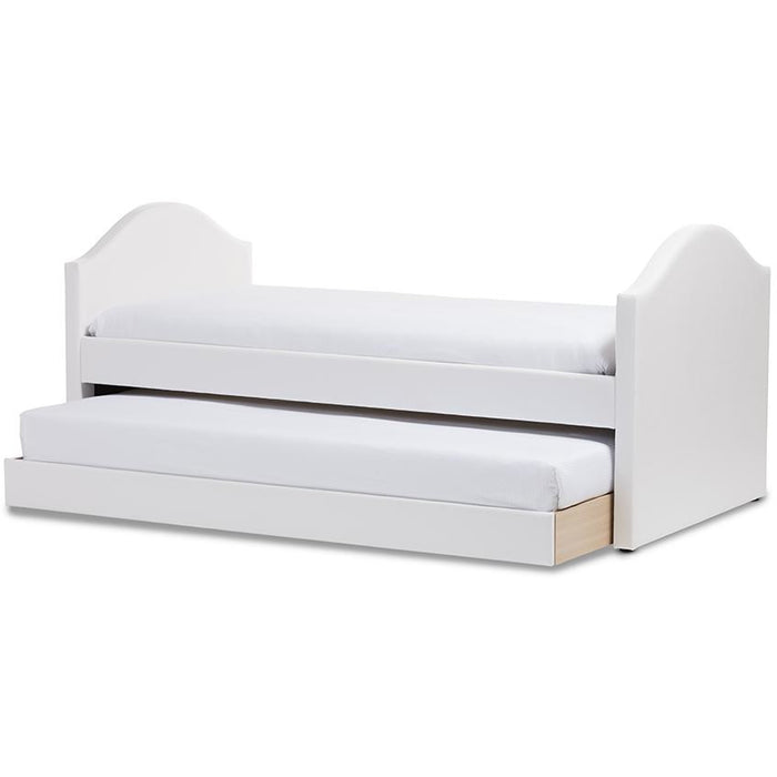 Alessia Contemporary Leather Daybed