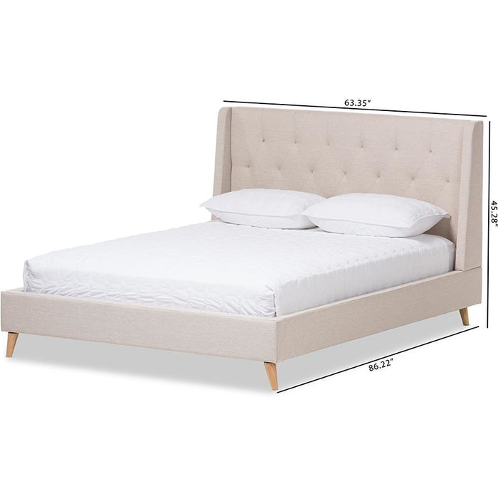 Adelaide Contemporary Platform Bed