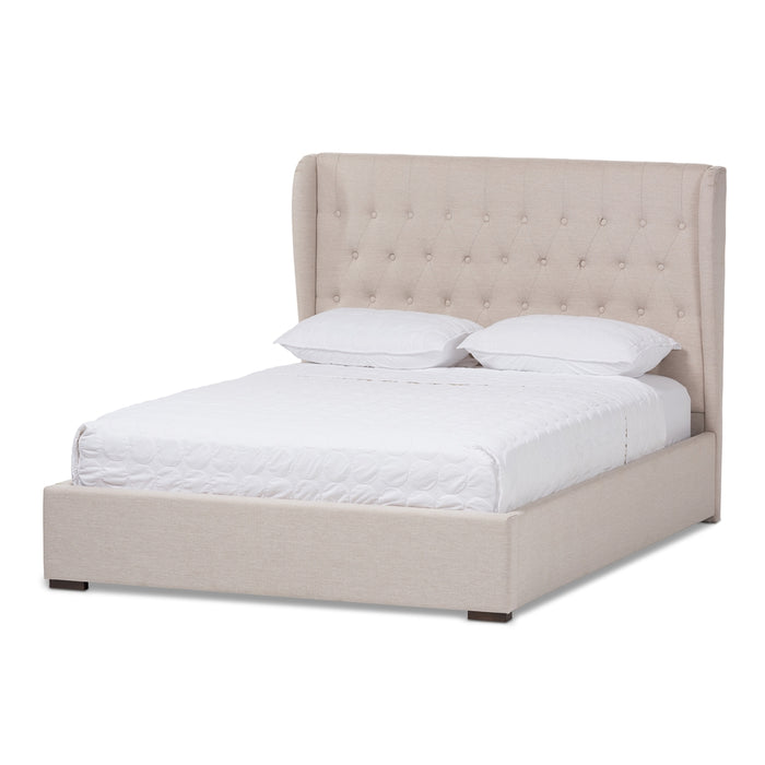 Penelope Contemporary Platform Bed