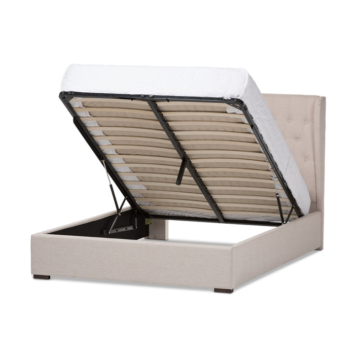 Penelope Contemporary Platform Bed