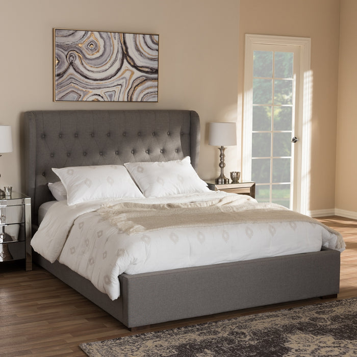 Penelope Contemporary Platform Bed