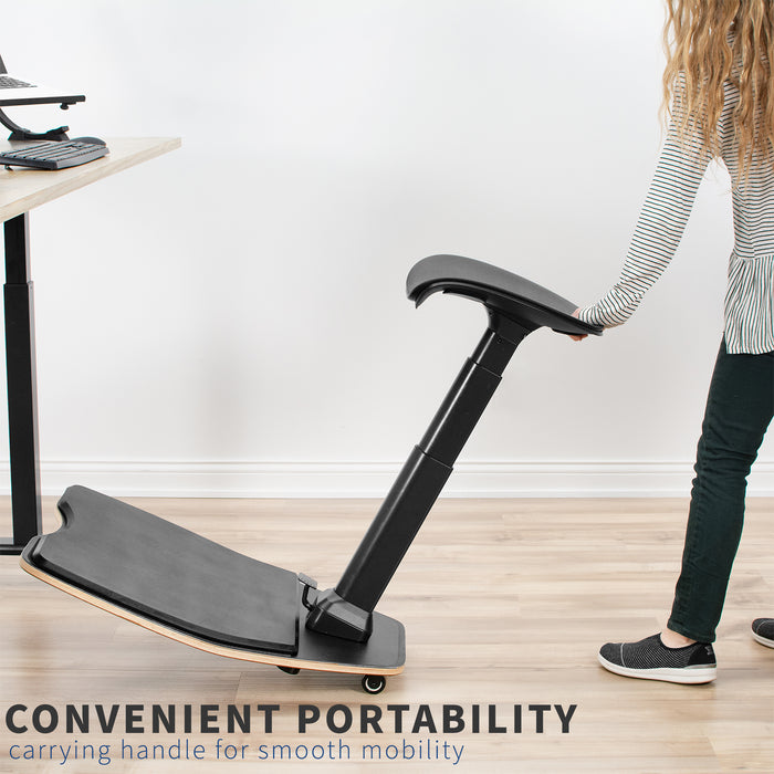 Posture Chair with Anti-Fatigue Mat