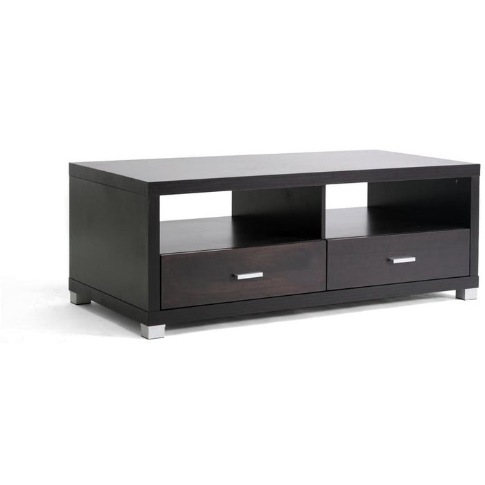 Derwent Contemporary Wood & Metal Coffee Table