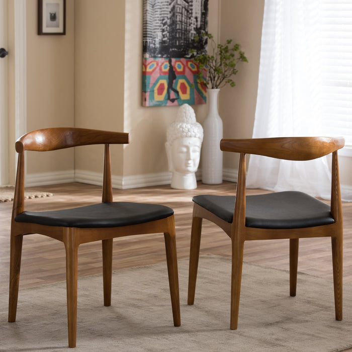 Sonore Mid-Century (Set of 2) Wood Dining Chair